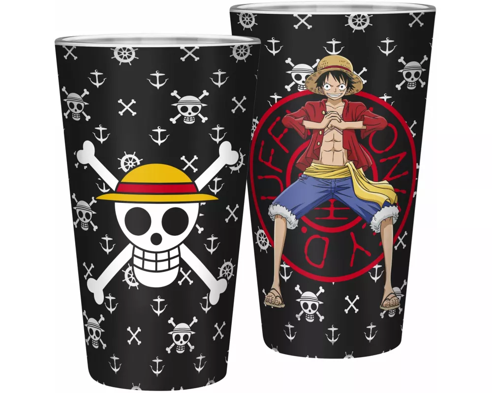 One Piece Trinkglass 400ml