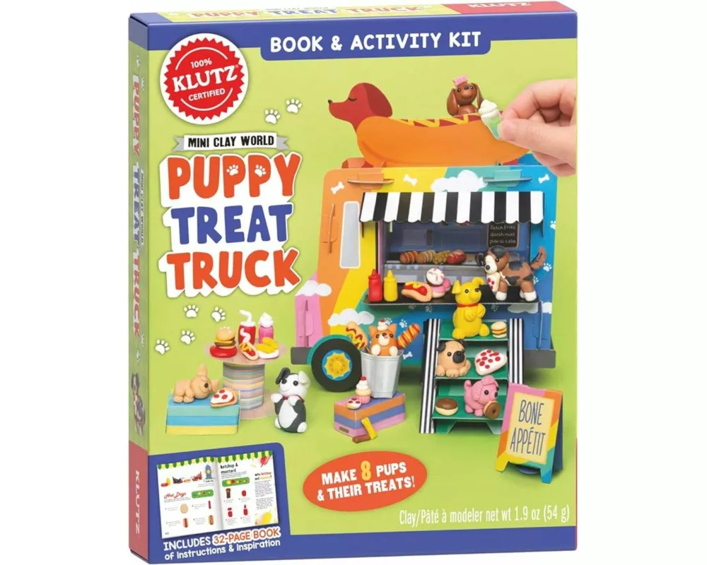Mini Clay World Puppy Treat Truck