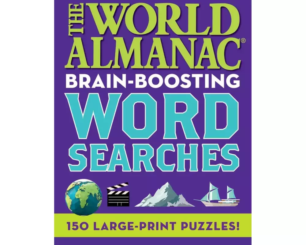 World Almanac Brain-Boosting Word Searches