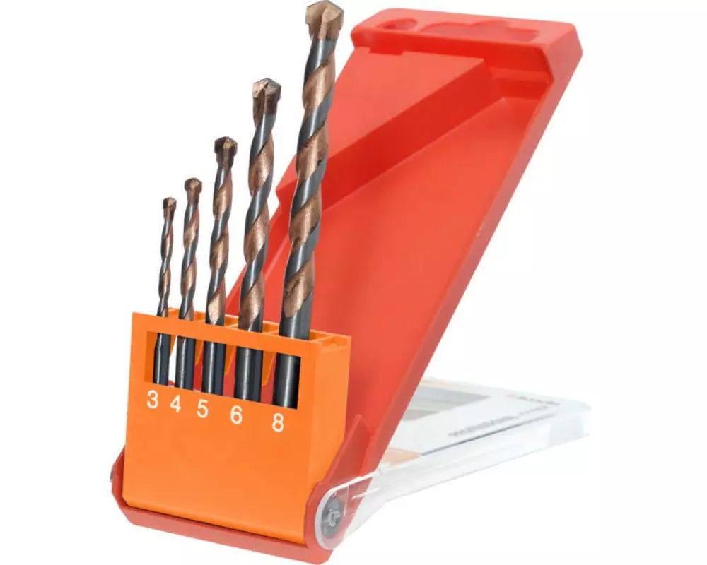 kwb Allzweckbohrer-Set 3-8 mm 5-teilig