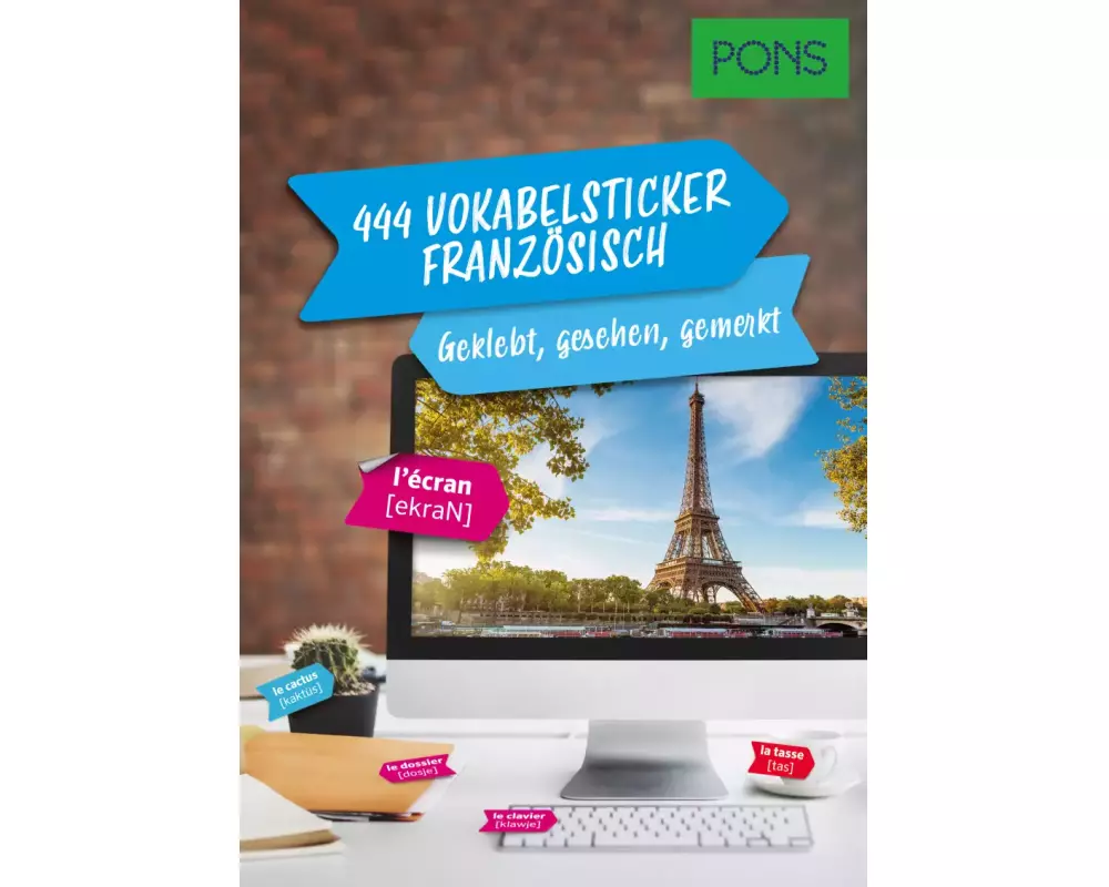 PONS 444 Vokabelsticker Französisch