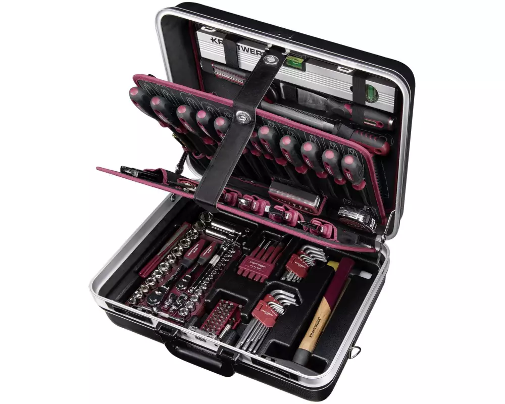 Kraftwerk Werkzeugkoffer ABS-Profi P300 185-teilig