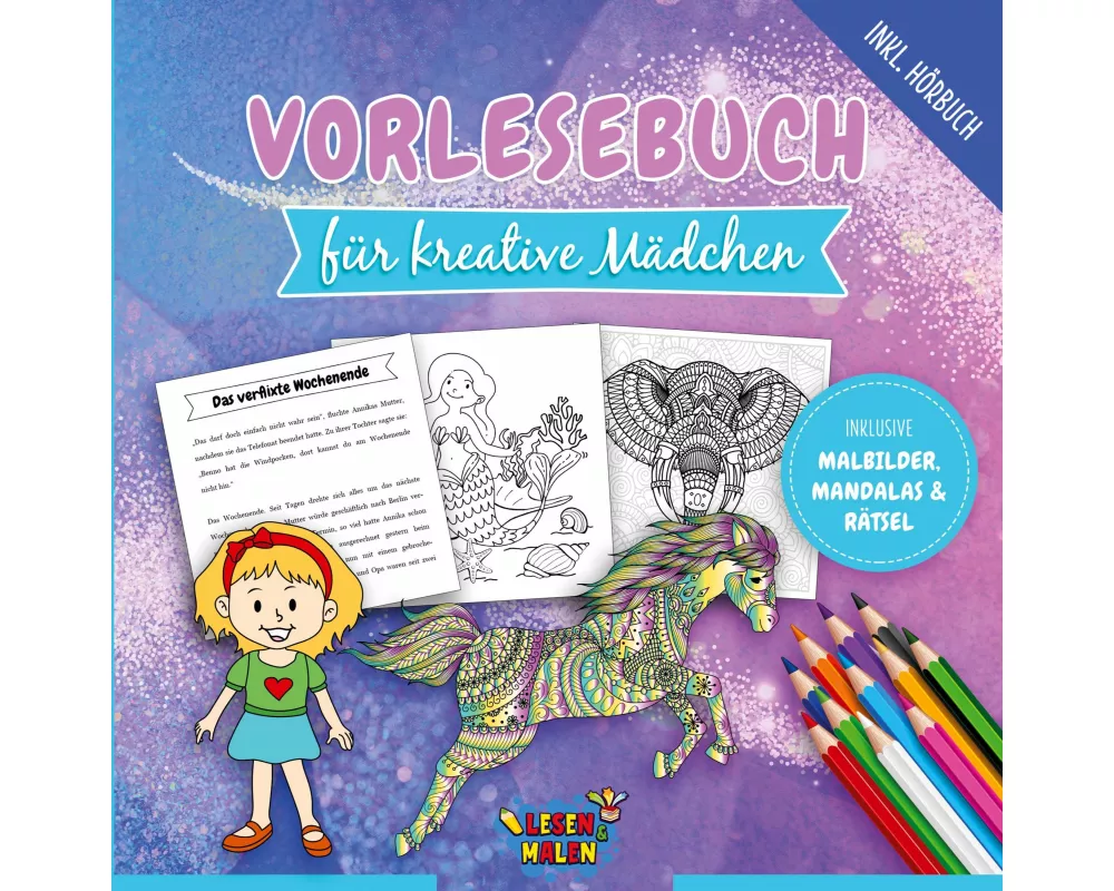 Vorlesebuch für kreative Mädchen
