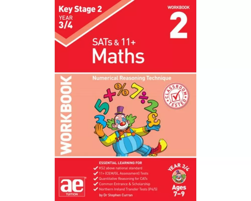 KS2 Maths Year 3/4 Workbook 2