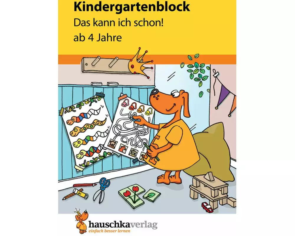 Kindergartenblock - Das kann ich schon! ab 4 Jahre, A5-Block
