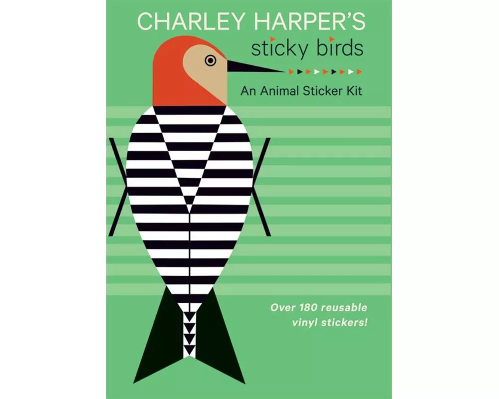 Charley Harper's Sticky Birds an Animal Sticker Kit