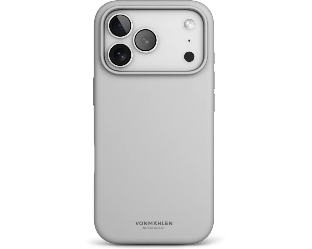 Vonmählen Back Cover Soft Silicone iPhone 17 Pro Max Light Gray