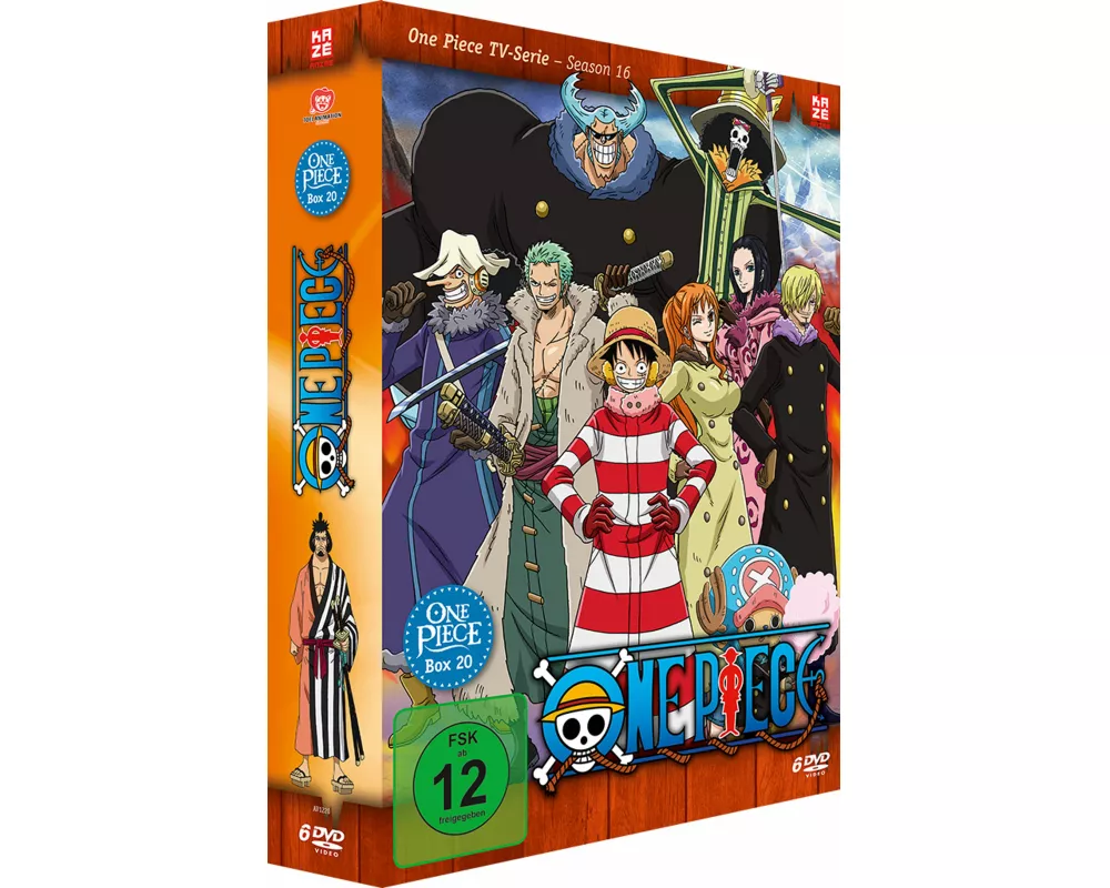One Piece - TV-Serie - Box 20 (Episoden 602-628) 6 DVDs