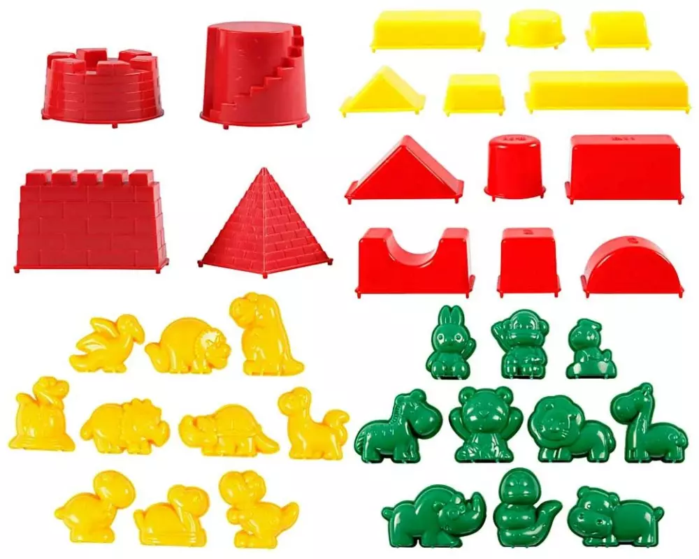 Creativ Company Sandförmchen 3.5-9.5 cm 36 Stk