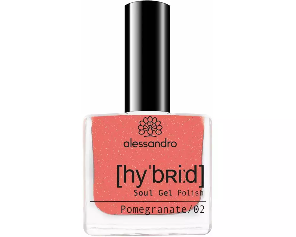 alessandro Hybrid Soul Gel Polish Granatapfel