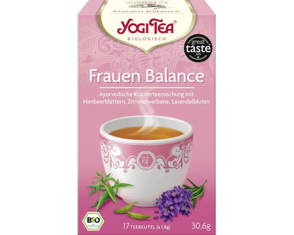 Yogi Tea Teebeutel Bio Frauen Balance Tee Pack 17 x 1.8 g