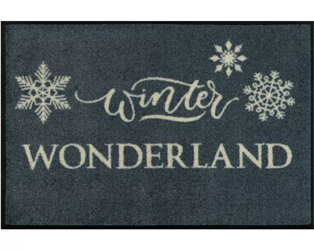wash+dry Fussmatte «Winter Wonderland» 50 cm x 75 cm