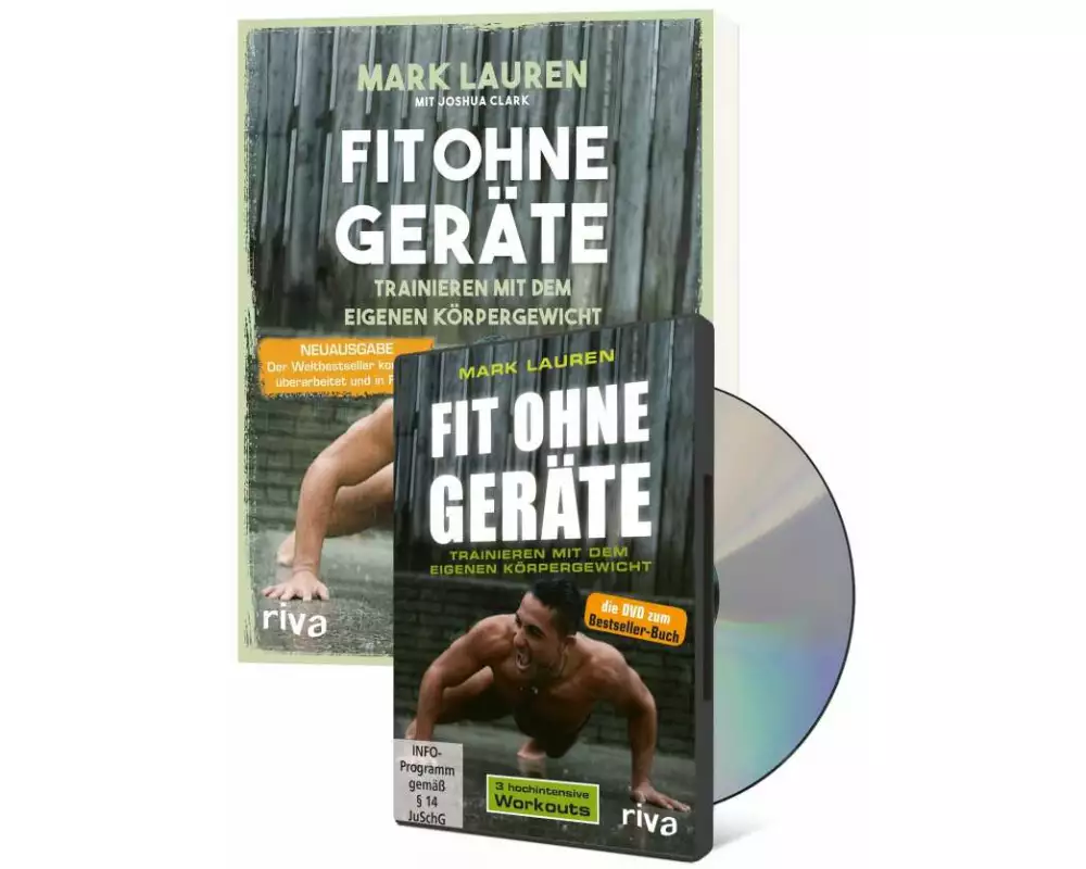 Fit ohne Geräte Buch + DVD - Bundle