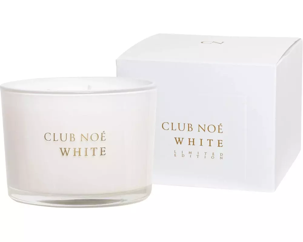 Club Noé Duftkerze White, Cashmere, Iris, White Musk 350 g