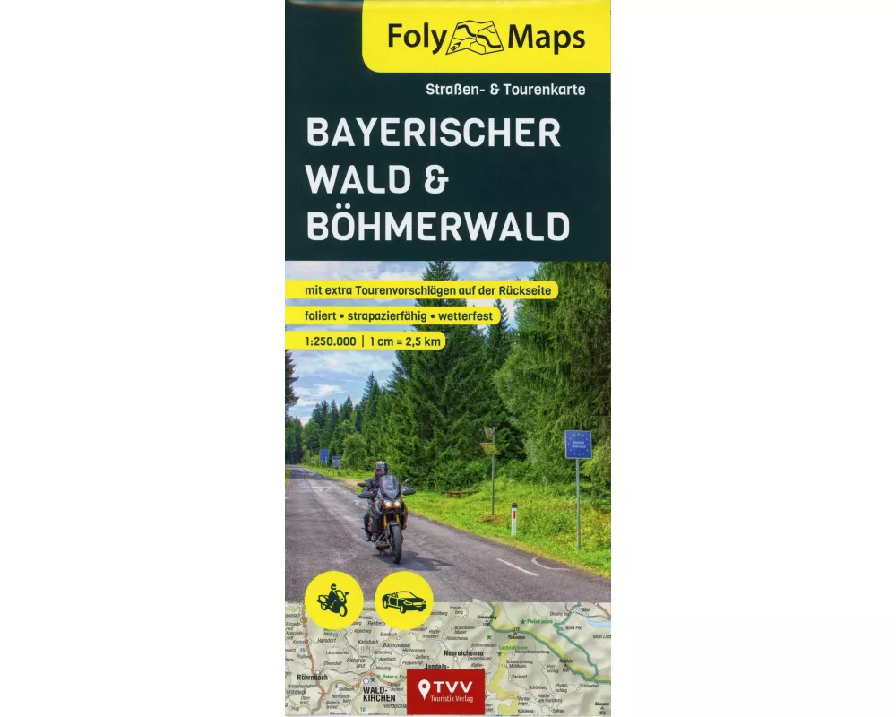 FolyMaps Böhmerwald / Bayerischer Wald 1:250 000