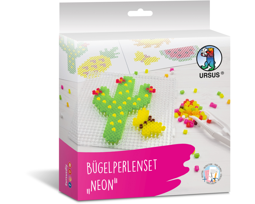 URSUS Bügelperlenset 39410006 Neon