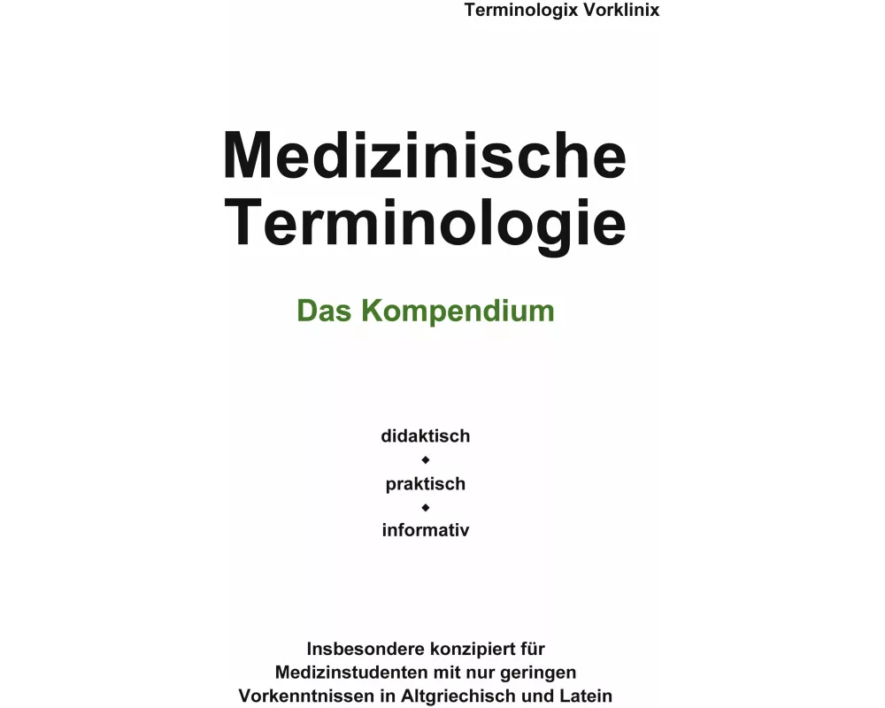 Medizinische Terminologie