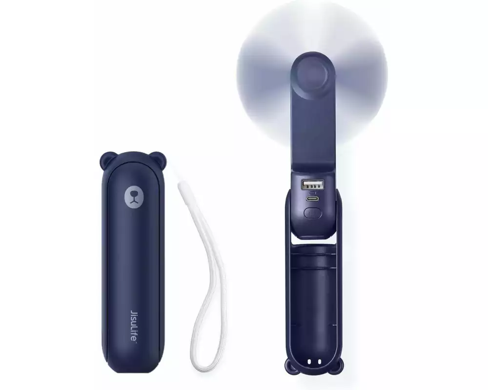 Jisulife Handventilator Life 8 Dunkelblau