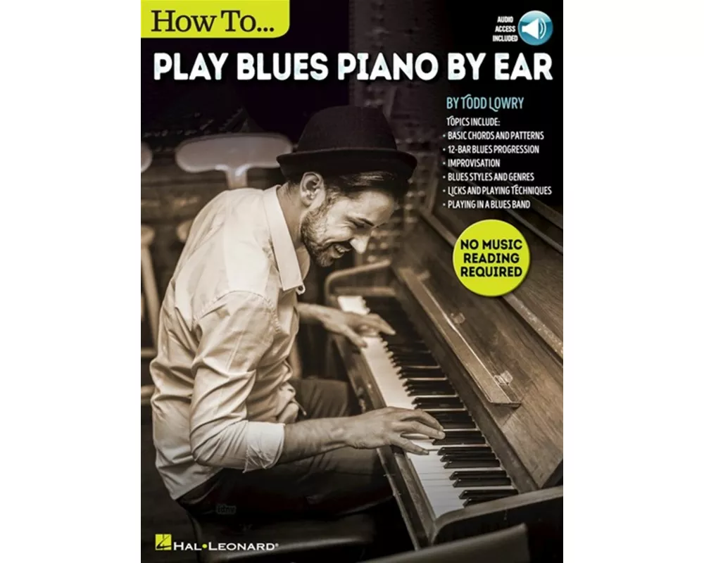 How to Play Blues Piano by Ear - Book/Online Audio