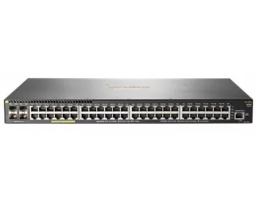 HPE Aruba 2930F Switch, 48G, 4 SFP Ports, PoE+, Layer 3, VSF Stacking, RIP Routing, Access OSPF, ACLs, QoS