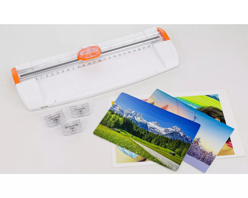 Peach Bürogeräte Rollenschneidegerät PC200-10 A4, 5 Blätter