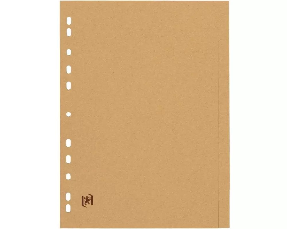 Oxford Register 6-teilig A4, Beige