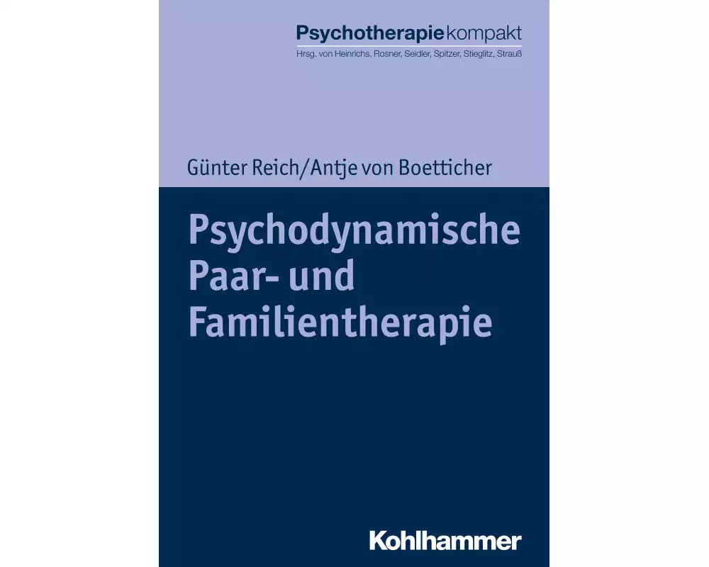Psychodynamische Paar- und Familientherapie