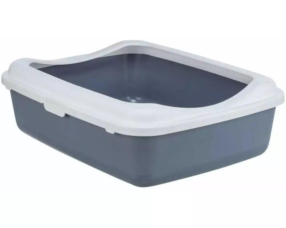 Trixie Katzentoilette Classic mit Rand Violett