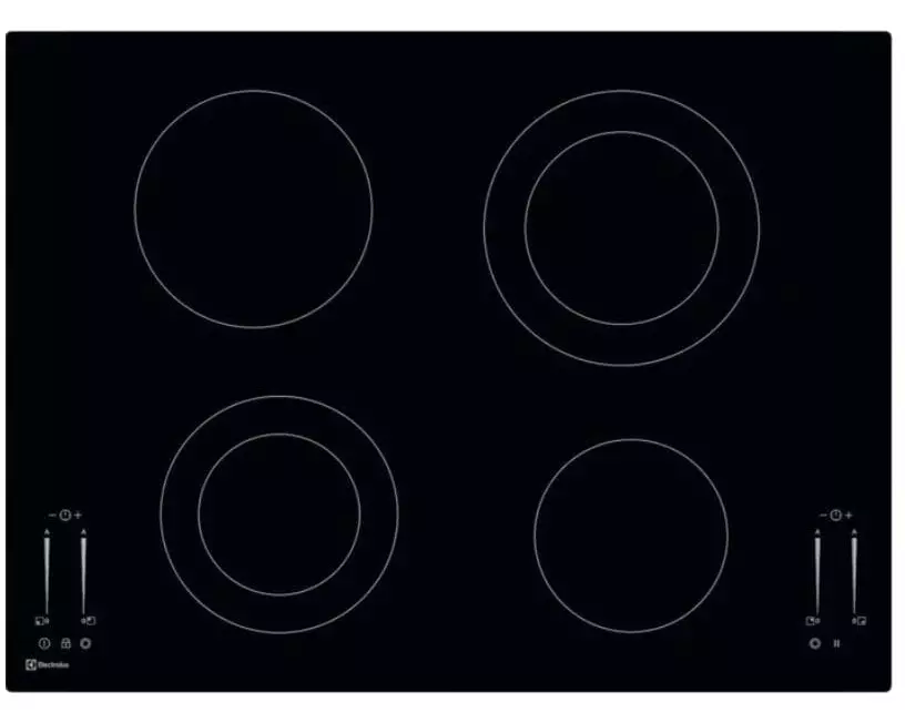 Electrolux Glaskeramik-Kochfeld GK69TSO Aufliegend/Flächenbündig