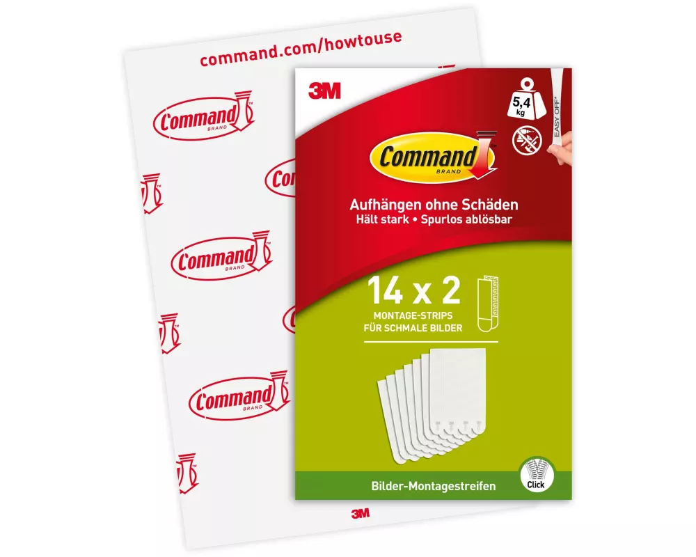 Command Montagekleber S 5.4 kg, Weiss, 14 Set