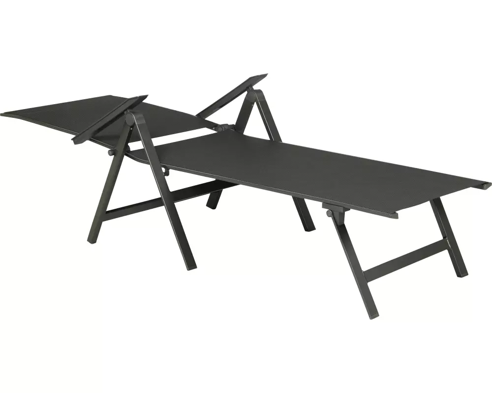 Acamp Liegestuhl Urban Dunkelgrau