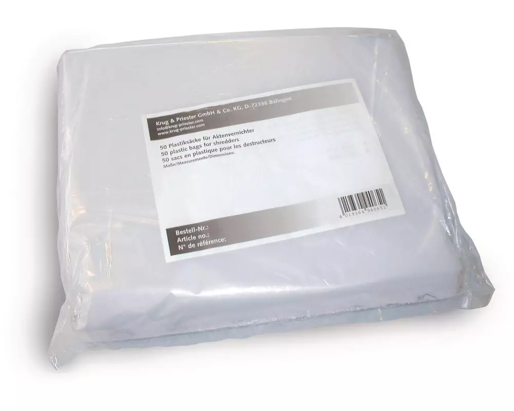 IDEAL Abfallsäcke für Aktenvernichter 9037 130 l 50 Stück