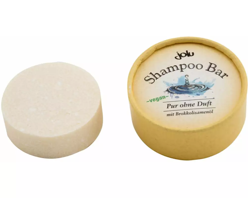 Jolu Festes Shampoo Pur ohne Duft 50 g