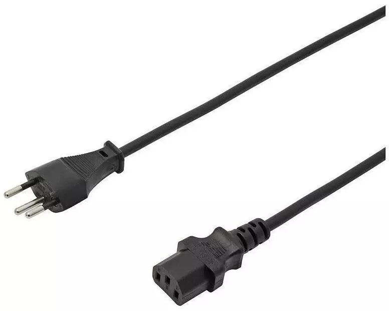 Diggelmann Netzkabel 2 m C13-T12 halogenfrei