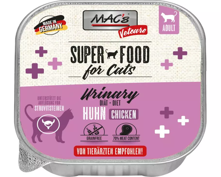 MAC's Vetcare Nassfutter Cat Urinary Huhn 100 g