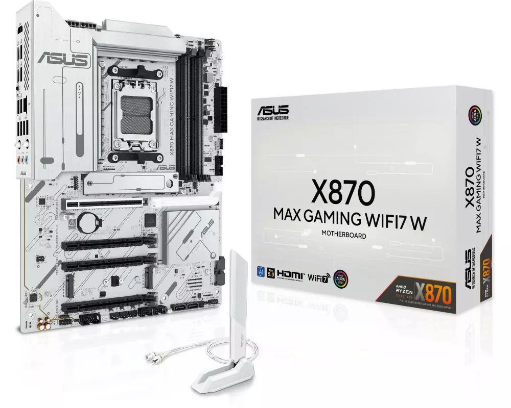 ASUS Mainboard X870 MAX GAMING WIFI7 White