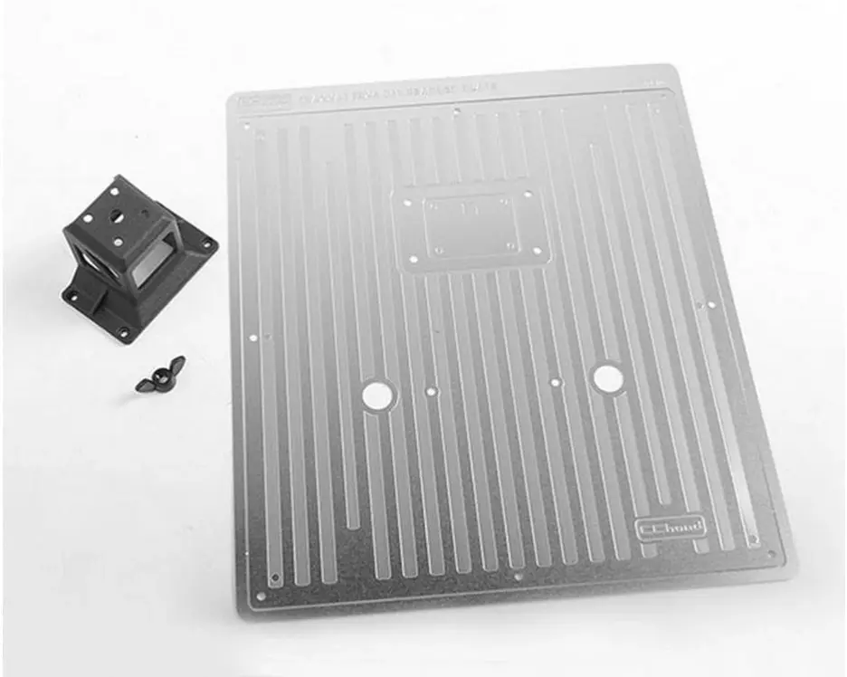 RC4WD Modellbau-Ladeflächenabdeckung Stahl TRX-6 mit Reifenhalter