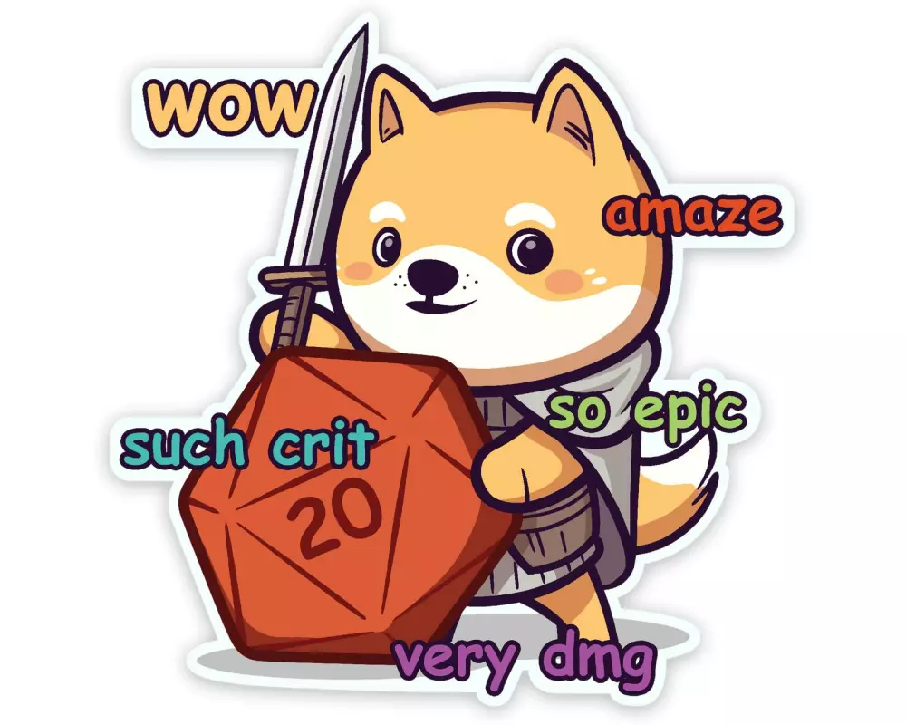 Glass Staff Much Crit Sticker Mehrfarbig