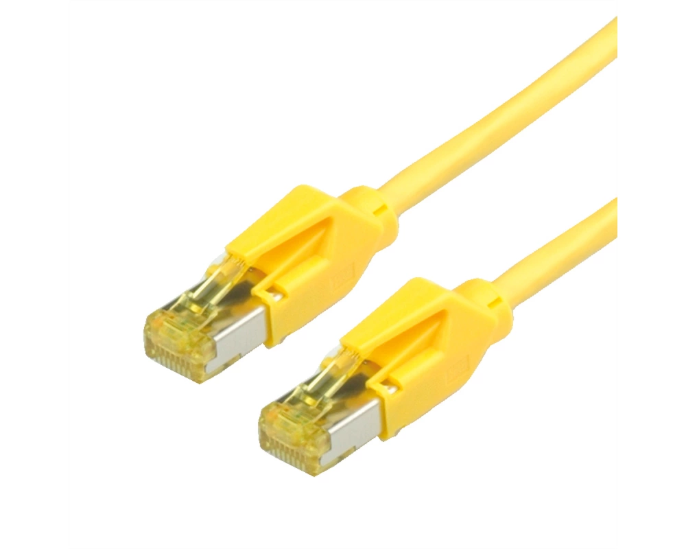 DRAKA Patchkabel Cat.6A (Class EA) S/FTP, UC900 TM31, LSOH, gelb, 3 m