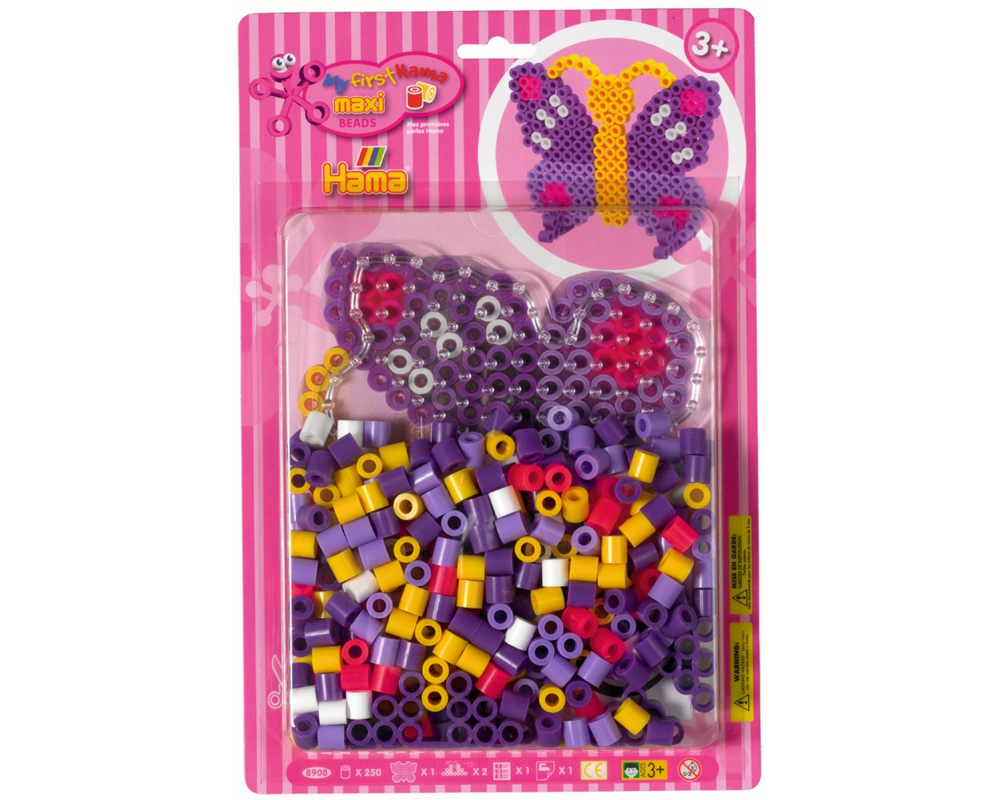 HAMA Bügelperlen Set Maxi G1018908-0 Schmetterling