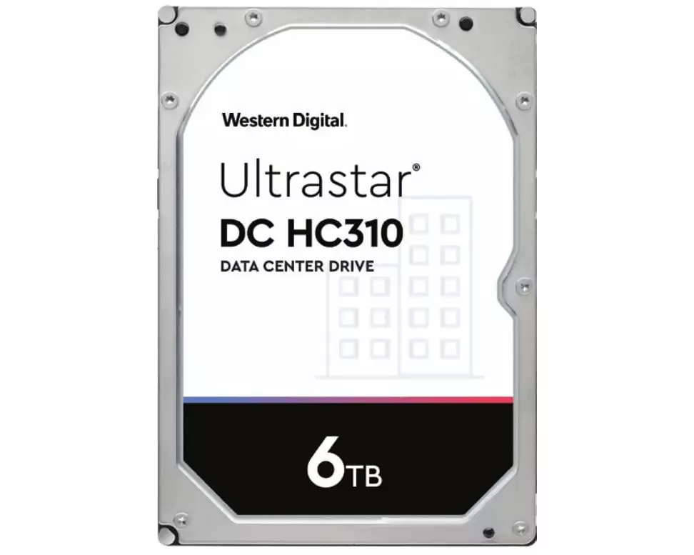Western Digital Harddisk Ultrastar DC HC310 6TB SATA-III