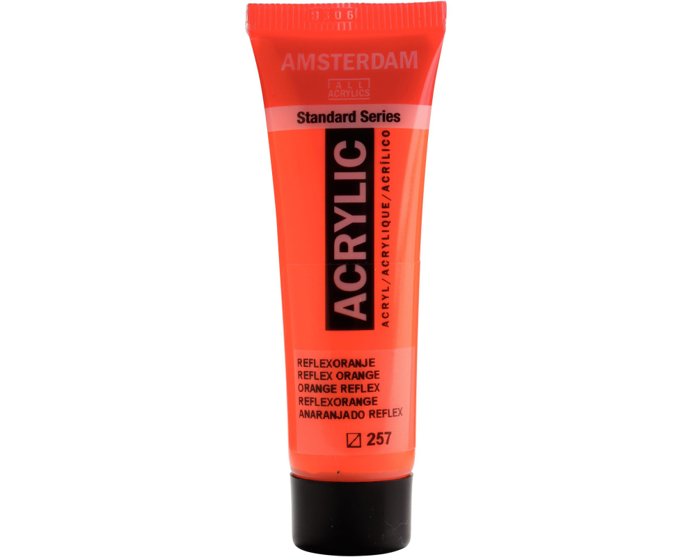 AMSTERDAM Acrylfarbe 20ml 17042570 Reflexorange 257