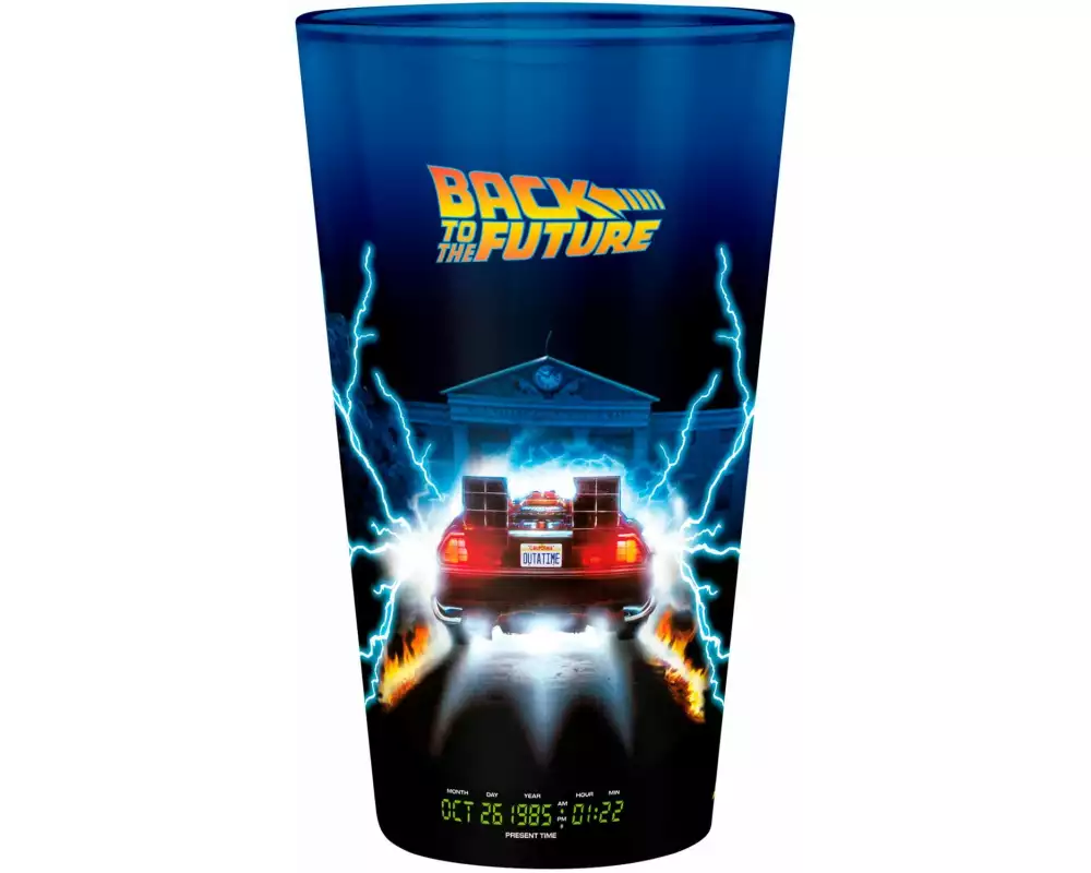 AbyStyle Glas Back to the Future – DeLorean 400 ml