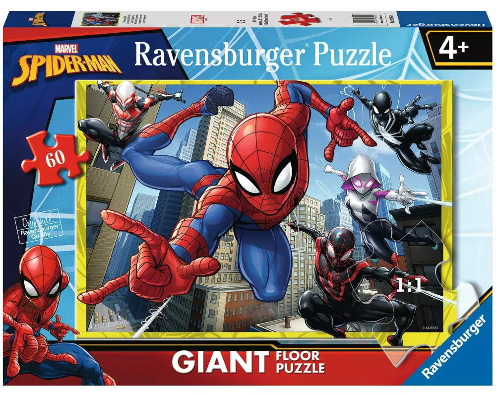 Ravensburger Bodenpuzzle Spider-Man, 60 Teile