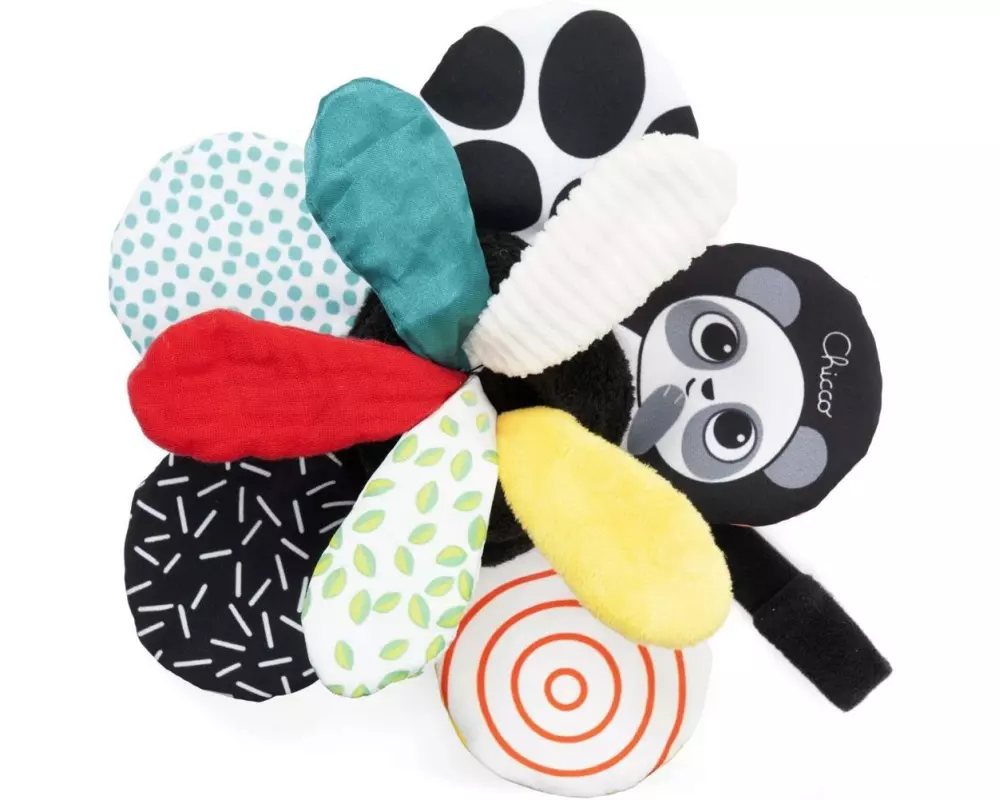 Chicco Sensorik-Blume mit Knistereffekt Baby Sense & Focus