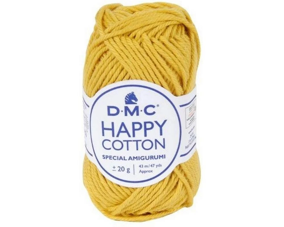 DMC Baumwollgarn Natura Happy Cotton Senfgelb