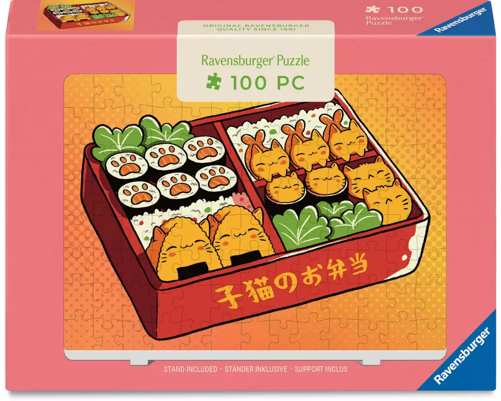 Ravensburger Puzzle Kawaii-Kätzchen in Bento-Box