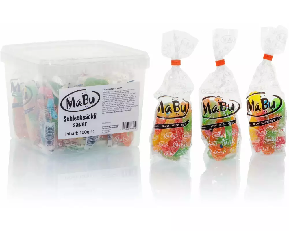 MaBu Schlecksaeckli Sauer 12 x 100 g