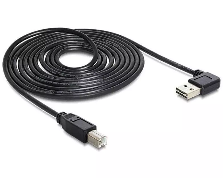 Delock USB 2.0-Kabel EASY-USB USB-A - USB-B 3 m