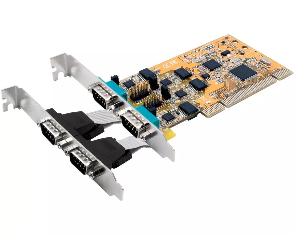 Exsys PCI-Karte 4x RS-232/422/485